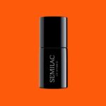 Semilac 424 Ημιμόνιμο βερνίκι Orange Euphoria 7ml