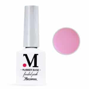 Rubber Base Frosted Pink Gel 15ml