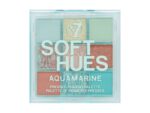 W7 Soft Hues Pressed Pigment Palette 8,1g - Aquamarine