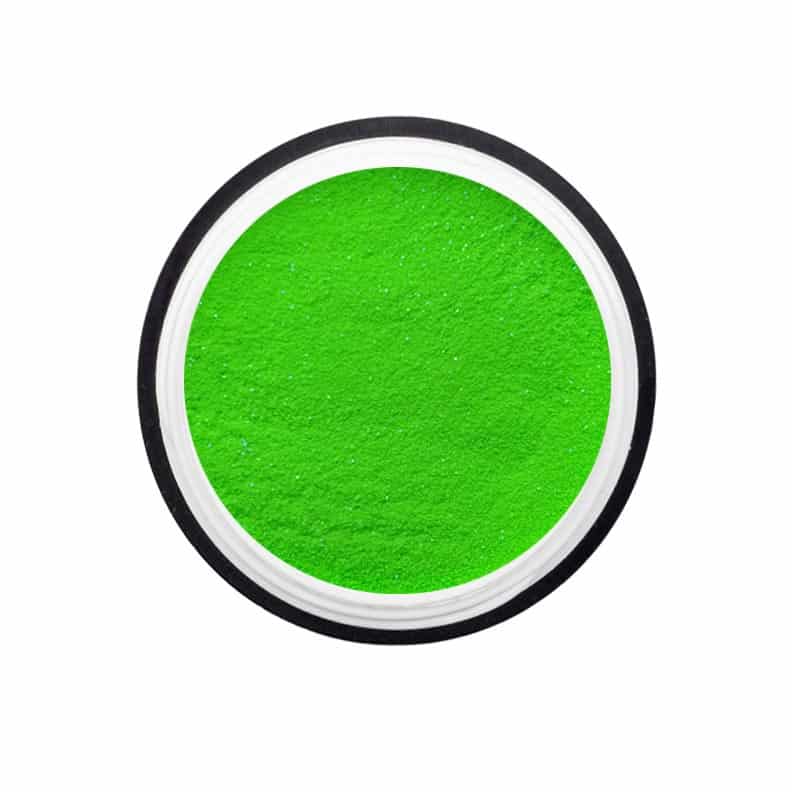 Colour Powder Neon Green Glitter